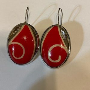 Vintage 925 Sterling Silver earrings by Antonella Piacenti.